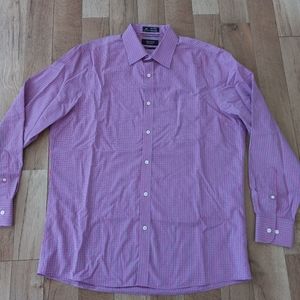 NORDSTROM Men's Shop Regular Fit Smartcare Wrinkle Free Gingham Button Shirt